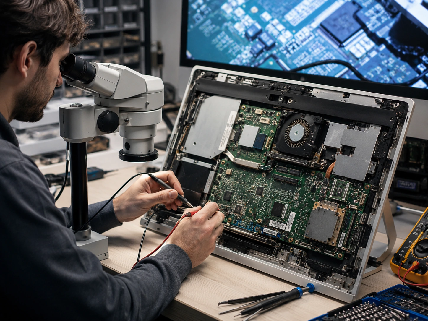 Компонентный ремонт платы Dell