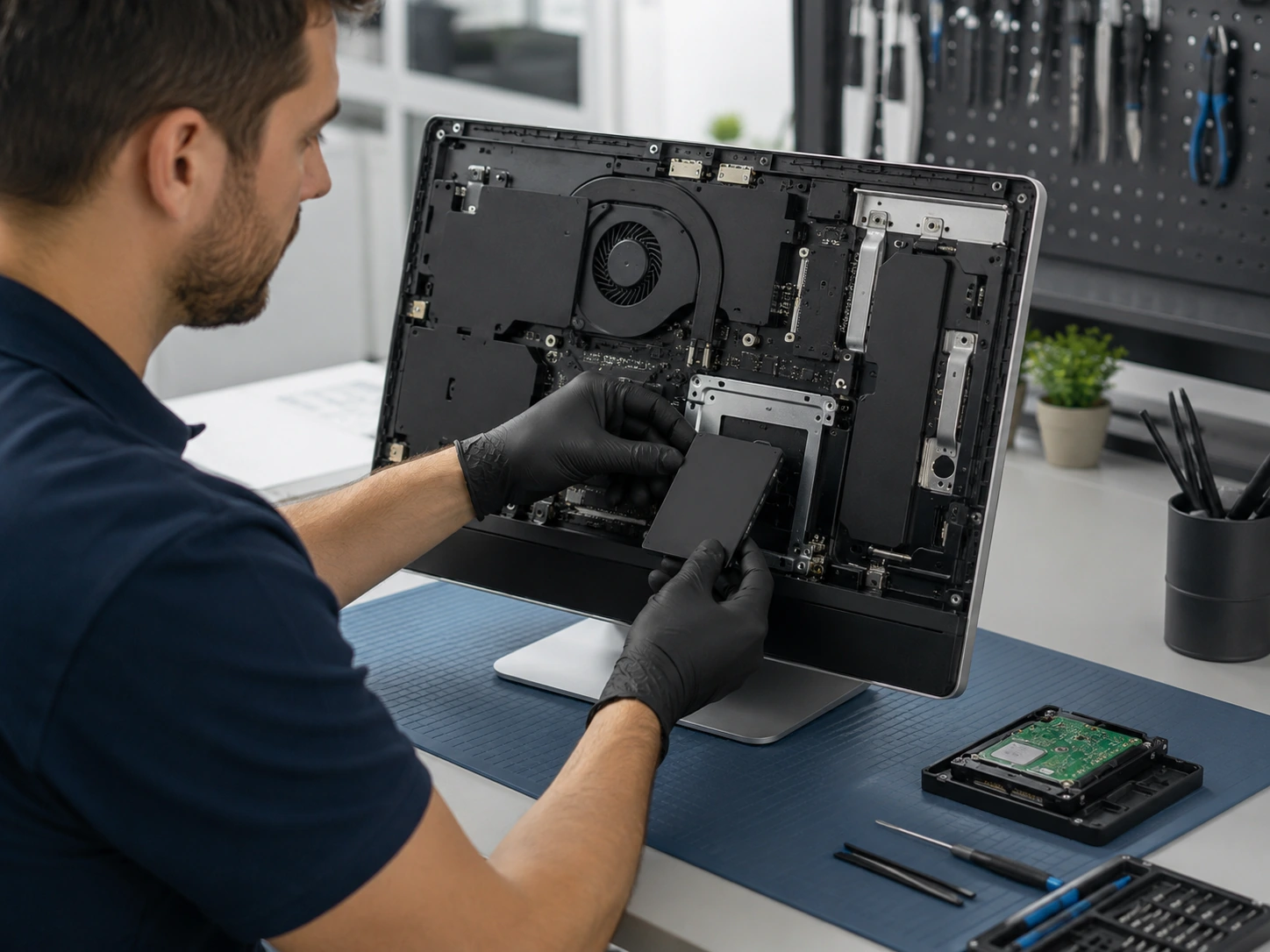 Установка SSD в моноблок Dell