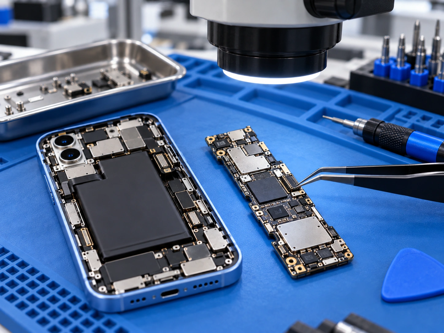 Компонентный ремонт системной платы iPhone 12 mini