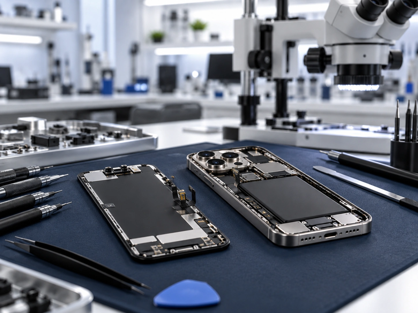 Работа с дисплеем iPhone 18 Pro