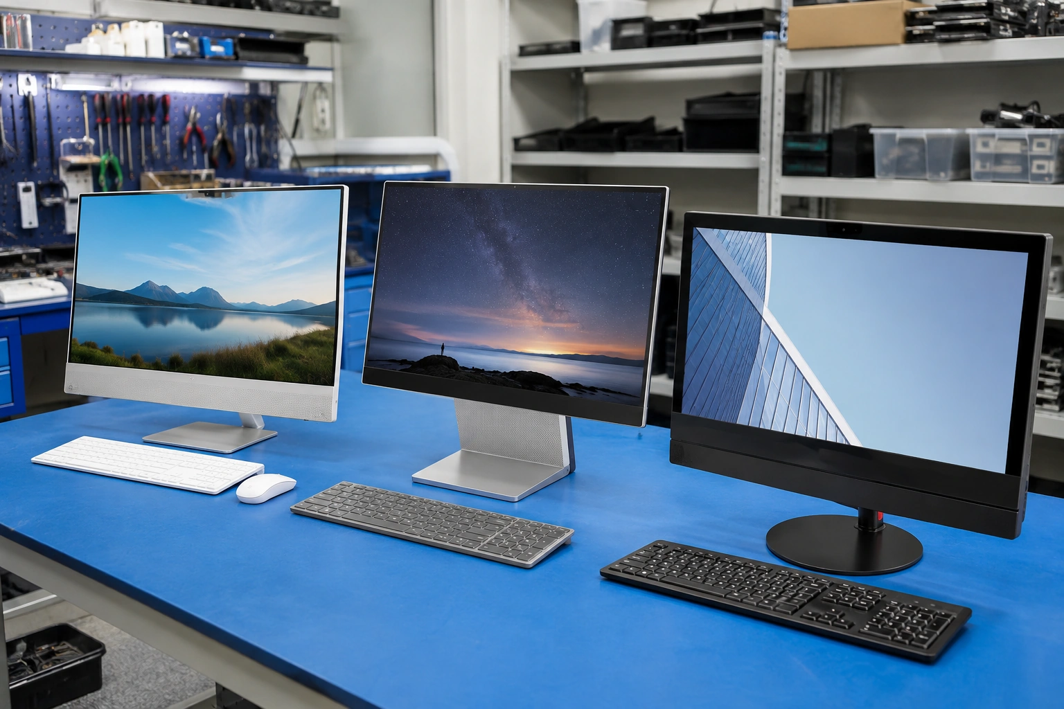 Линейки моноблоков Lenovo