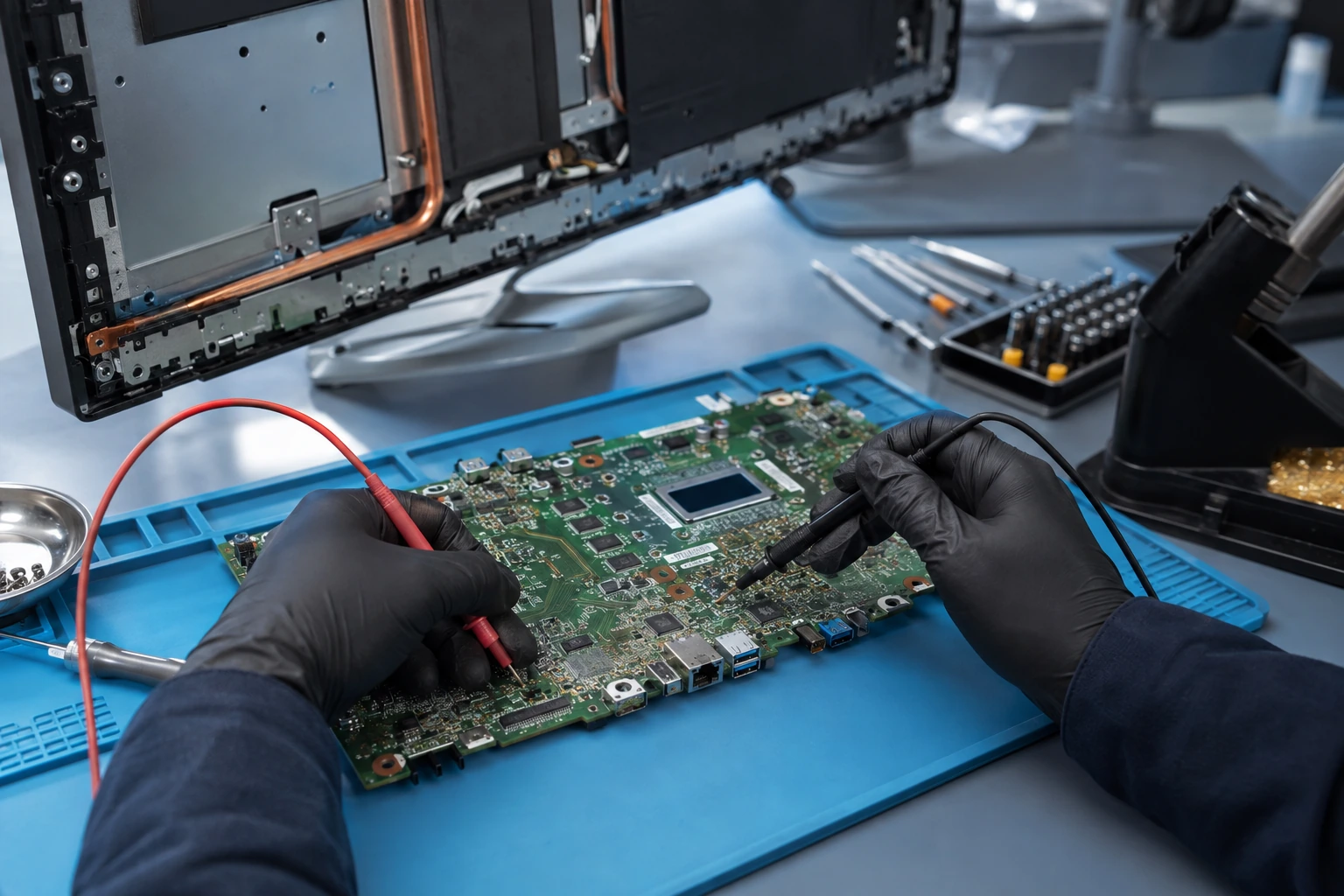 Иллюстрация: Плата моноблока Lenovo