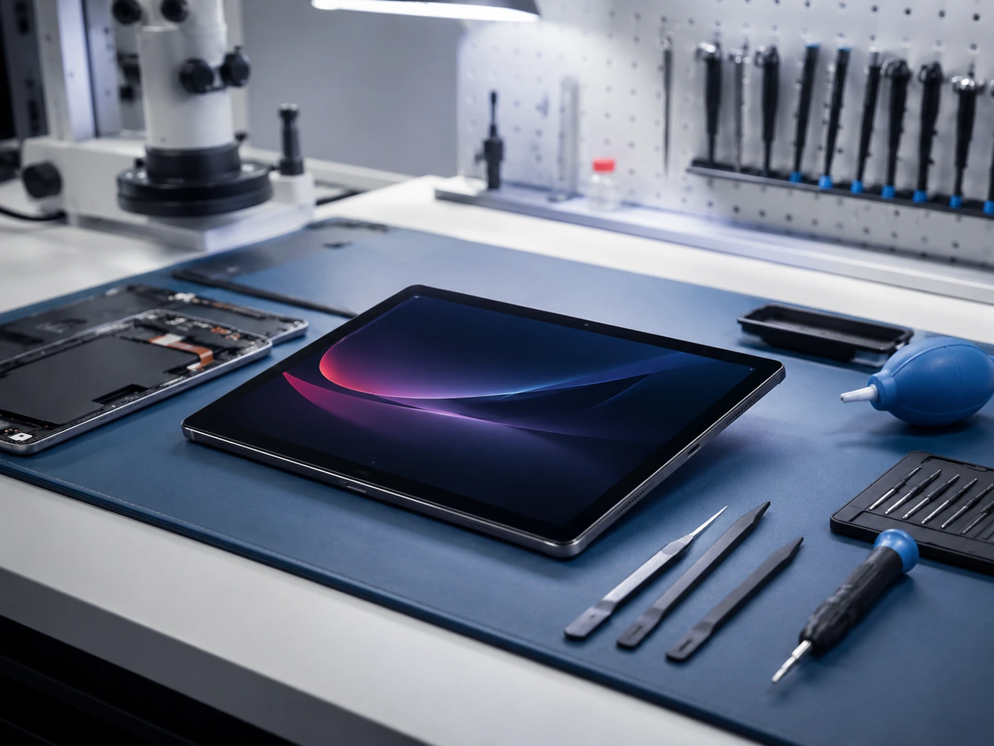 Диагностика планшета Lenovo в сервисной мастерской
