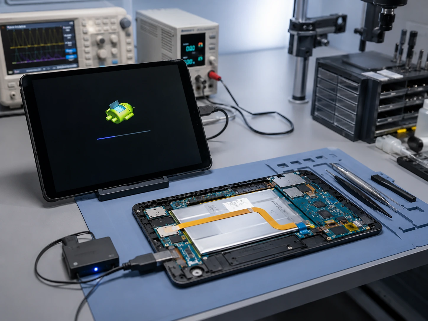 Программная диагностика планшета Lenovo