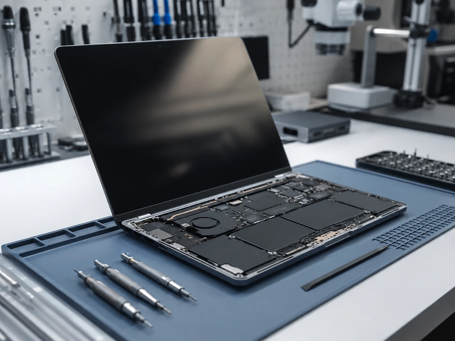 MacBook на Apple Silicon M1, M2, M3 и M4 в сервисной мастерской