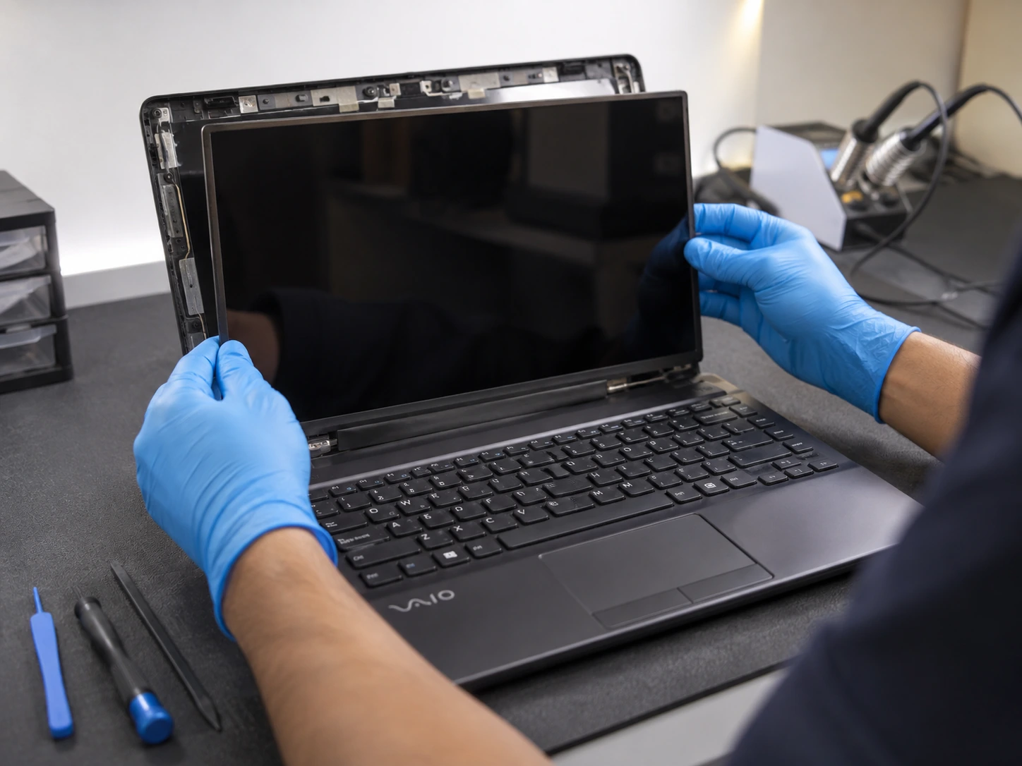 Замена матрицы Sony VAIO