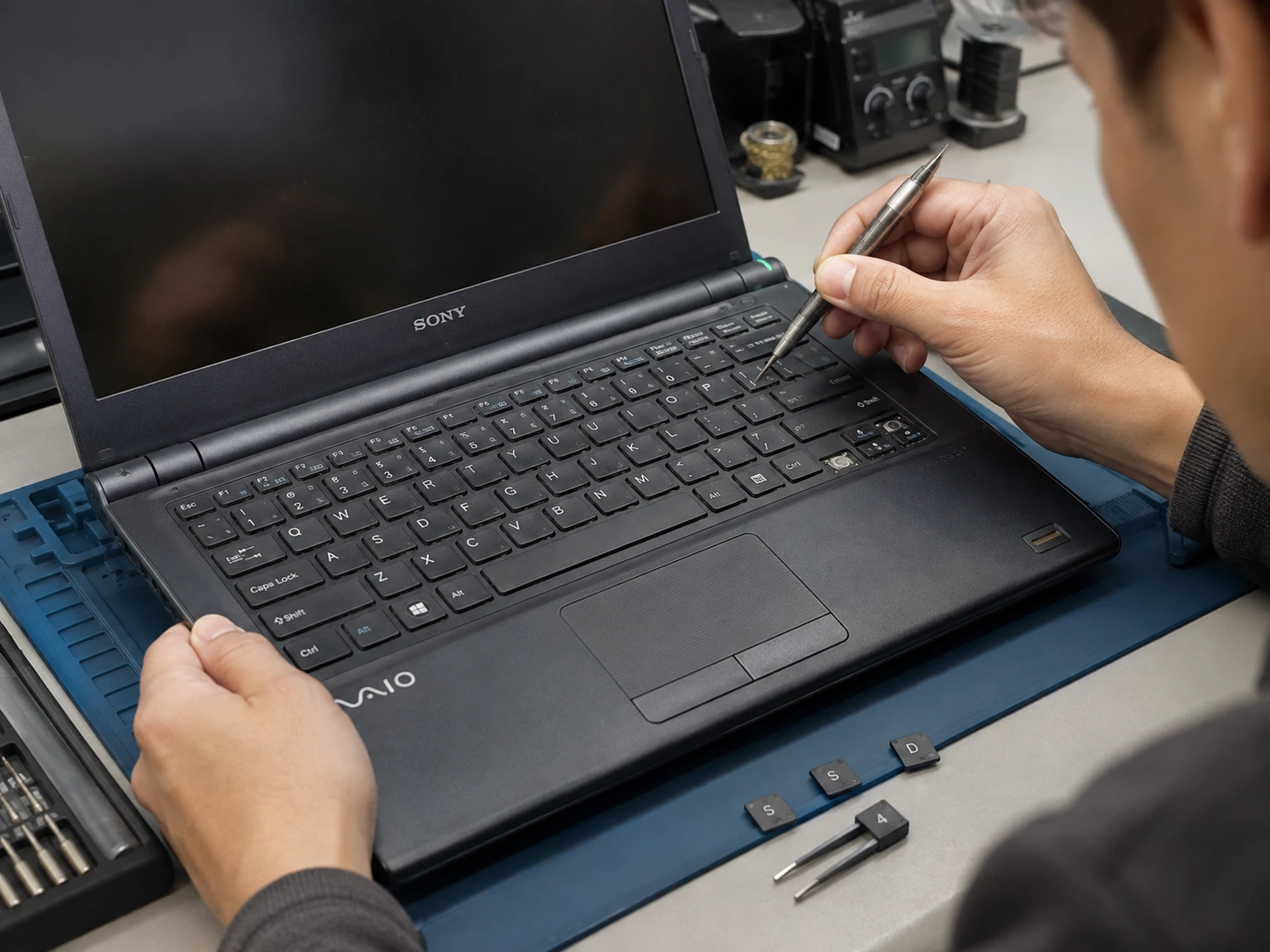 Замена клавиатуры и ремонт тачпада Sony VAIO
