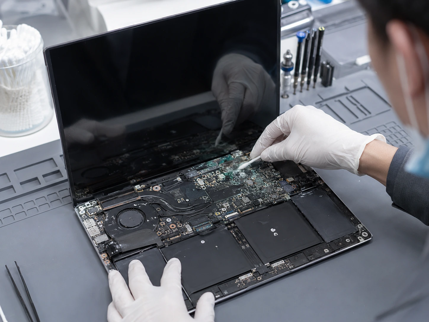Ремонт Sony VAIO после залития