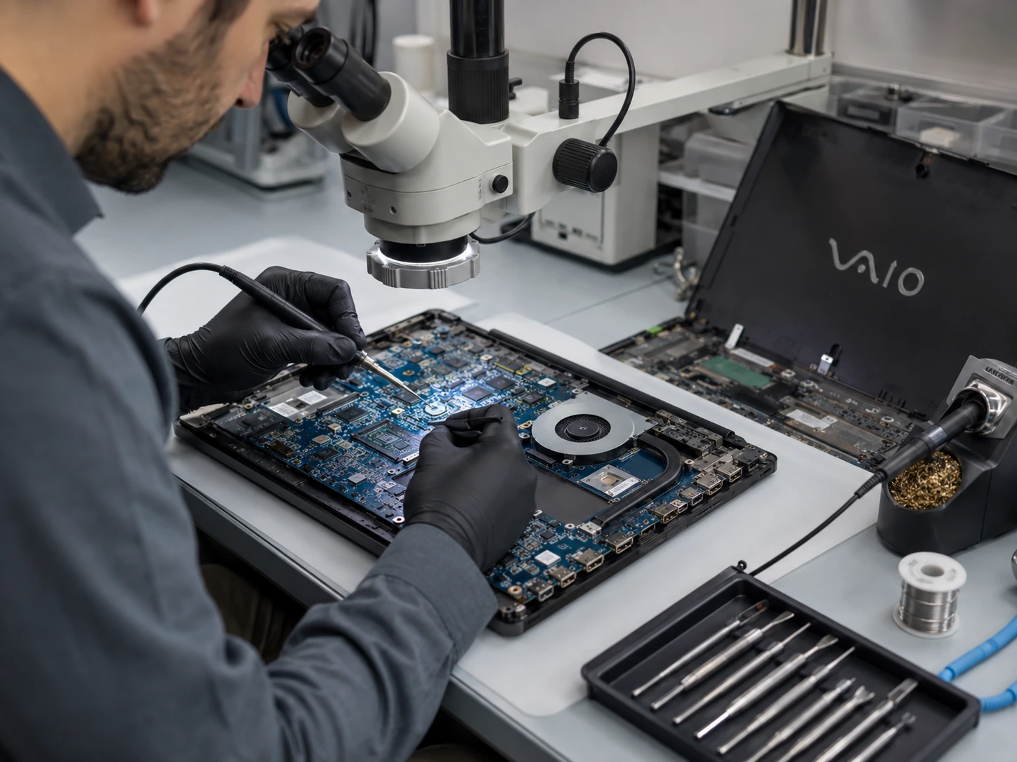 Ремонт платы Sony VAIO