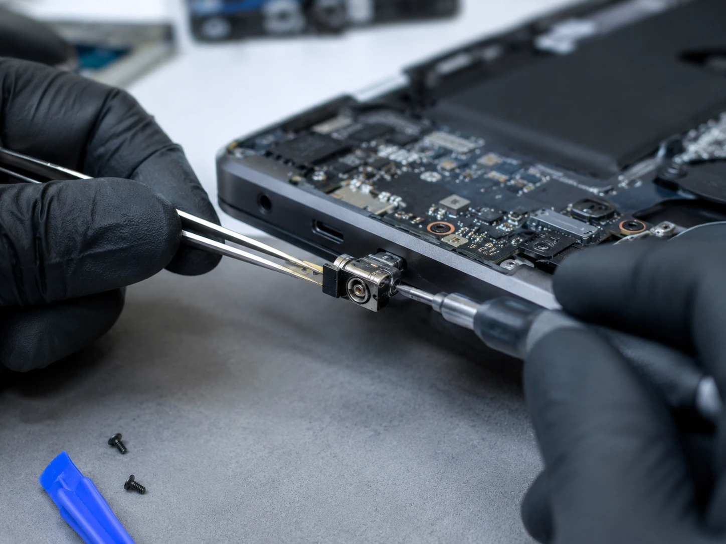 Ремонт разъёма питания Sony VAIO