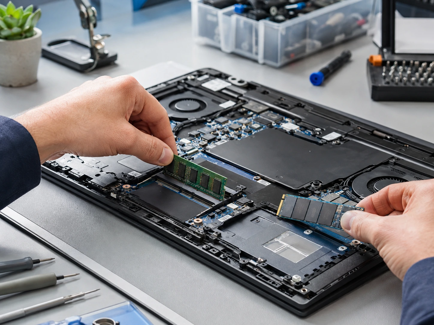 Установка SSD в Sony VAIO
