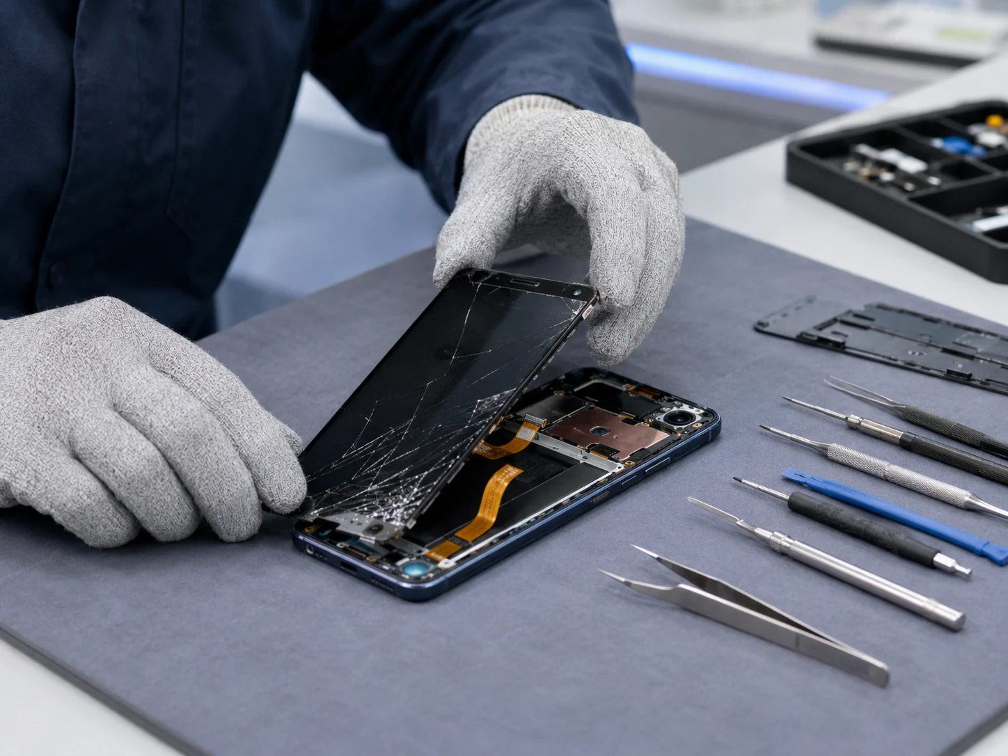 Замена дисплея Tecno