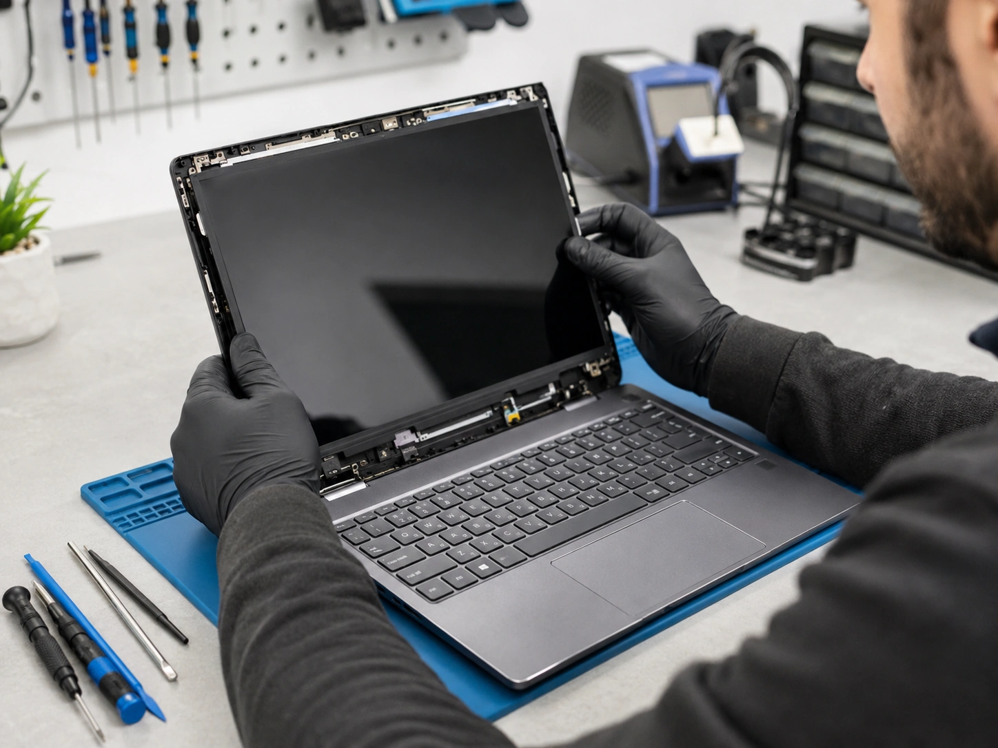 Замена матрицы Toshiba